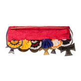 A six-piece medal bar