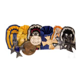 A six-piece medal bar