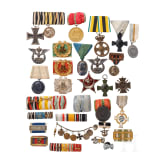 A collection of mostly German awards, 19th/20th century
