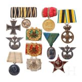 A collection of mostly German awards, 19th/20th century