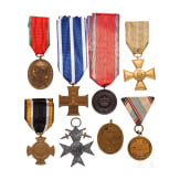 Eight German awards, 1910 - 1935