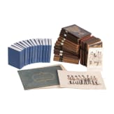 A collection of 34 volumes of uniform literature, 19th/20th century