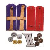 Two pairs of shoulder boards for a major or lieutenant, World War II