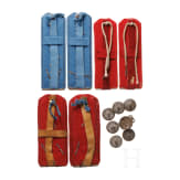 Three pairs of shoulder boards