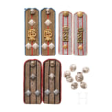 Three pairs of shoulder boards