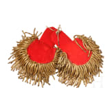 A pair of Bulgarian epaulettes of an army colonel, First World War