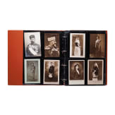 A Bulgarian folder with 64 photos and postcards, World War I
