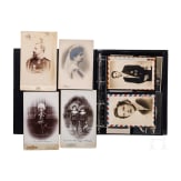 A Bulgarian folder with portrait photos of the Tsar's family, mostly 1910 - 1940