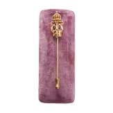 Tsar Ferdinand I (1861 - 1948) - a golden gift pin