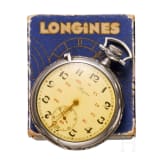 A pocket watch of the Longines brand as a shooting prize
