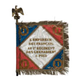 Fahne des 1. Bataillons des 1er r&eacute;giment de grenadiers &agrave; pied de la Garde imp&eacute;riale