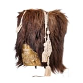 A fur cap for grenadiers of the Restoration period