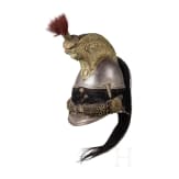 A helmet M 1845 and cuirass M 1855 of the cuirassier troopers