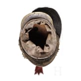 A helmet M 1845 and cuirass M 1855 of the cuirassier troopers