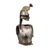 A helmet M 1845 and cuirass M 1855 of the cuirassier troopers