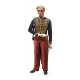 A uniform figure for members of the mounted troops, Second Empire