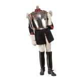 A uniform figure of a cuirassier, Second Empire