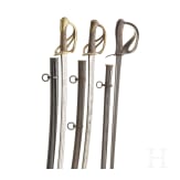 Two M 1822 sabres for cavalry troopers