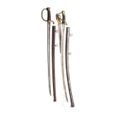 Two sabres for mounted troops, 19th century