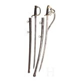 Two sabres for mounted troops, 19th century