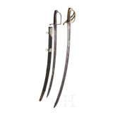 Two cavalry sabres, 1st half of the 19th century