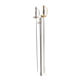Two small swords, 19th century