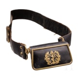 A cartouche box and bandolier of a Dutch medical officer, 2nd half of the 19th century