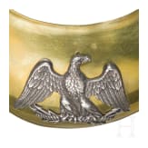Two M 1830 gorgets for officers of the Garde Nationale