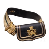 A cartouche box and a bandolier for mounted troops, 19th century