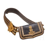 A cartouche box and a bandolier for mounted troops, early 20th century
