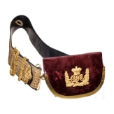 A noble cartouche box or binocular case for officers of the Central India Horse Regiment, 2nd half of the 19th century