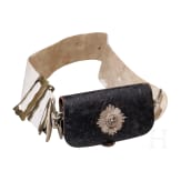 A cartouche box and a bandolier for members of the Scottish regiments, 19th century