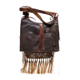 A sporran of a Scottish regiment and a hunting bag, 20th century