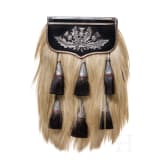 A sporran of a Scottish regiment and a hunting bag, 20th century