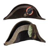 Two bicornes, 19th century