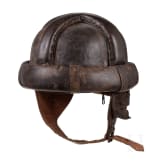 A protective helmet for aeroplane crews, circa 1915