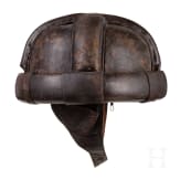 A protective helmet for aeroplane crews, circa 1915