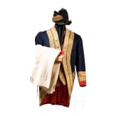 A uniform for a high official in the Kingdom of Naples, circa 1860
