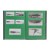 A collection of Caproni glass negatives and photos of armament