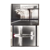 A collection of Caproni glass negatives and photos of armament