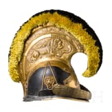 A helmet M 1836 and a cuirass for officers of the cuirassiers as a special issue