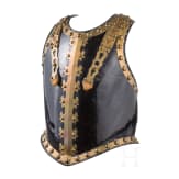 A helmet M 1836 and a cuirass for officers of the cuirassiers as a special issue