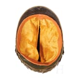 A helmet M 1850 for officers of the dragoons
