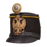A shako for men of the k.u.k. Infantry, 2nd half of the 19th century