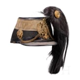 A shako for subaltern officers of the k.u.k. Artillery, circa 1900
