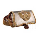 A cartouche box and bandolier for officers of the mounted troops