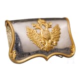 A cartouche box for officers of the mounted troops, circa 1900