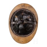 A Russian steel helmet M 1916 (Adrian) of the infantry, World War I