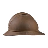 A Russian and a French steel helmet Adrian of the infantry, World War I
