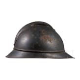 A Russian and a French steel helmet Adrian of the infantry, World War I